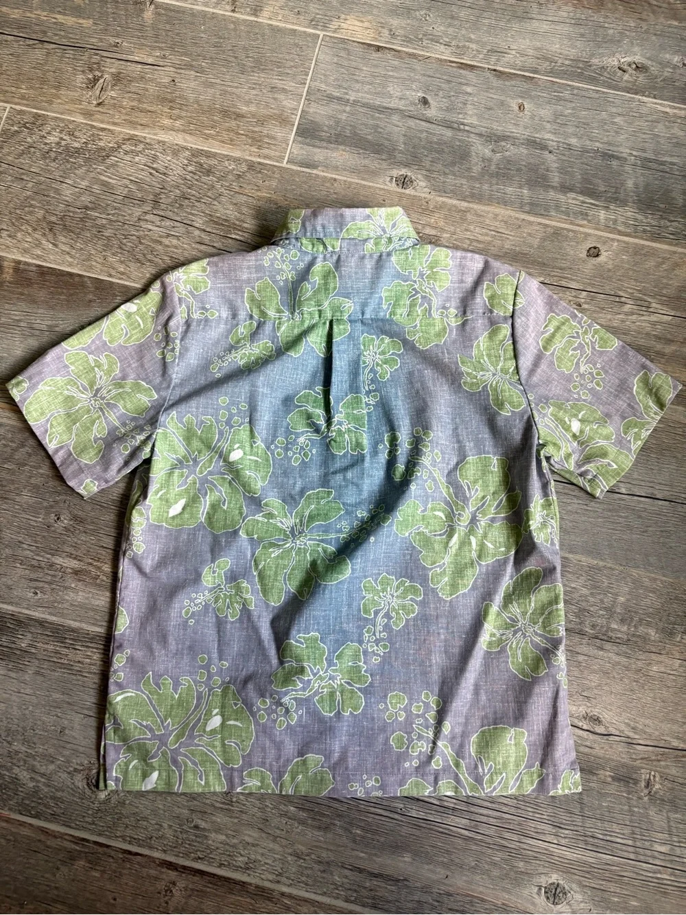 RETIRED Reyn Spooner Hibiscus Aloha Shirt - Youth XL